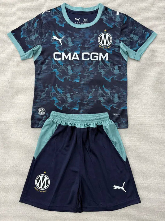 2026-27 Marseille Away Kids Soccer Jersey
