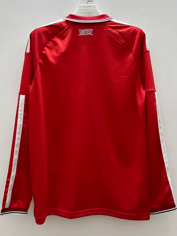 2026-27 Man Utd Home Long Sleeve Soccer Jersey