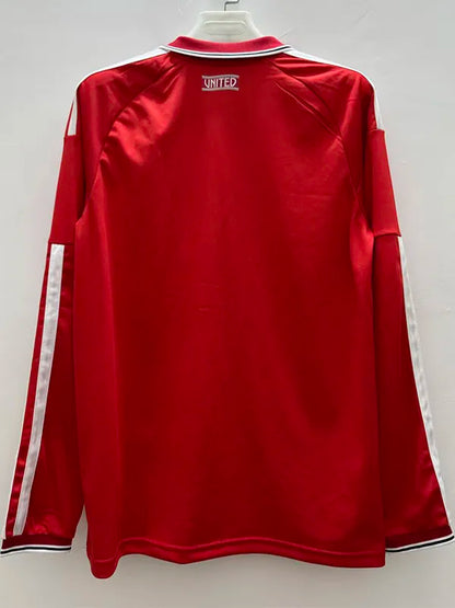 2026-27 Man Utd Home Long Sleeve Soccer Jersey