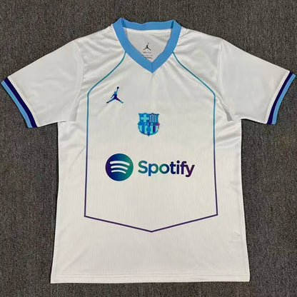 2026-27 BAR White Blue Special Edition Fans Training shirts