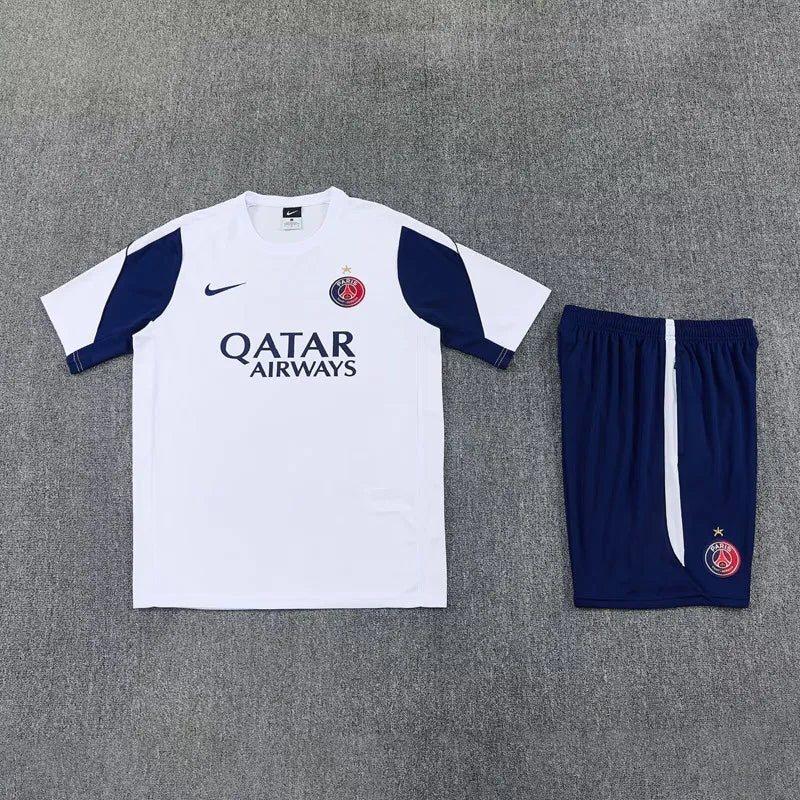 2026-27 PSG White Training Short Suit