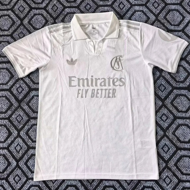 2026-27 RMA White 125th Anniversary Fans Soccer Jersey