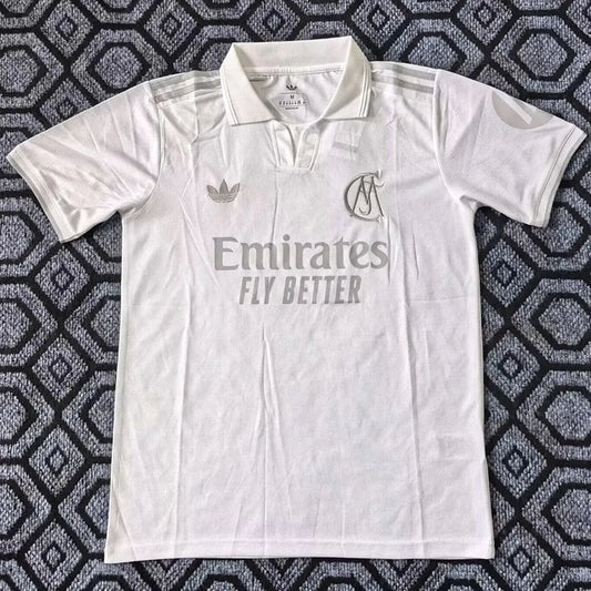 2026-27 RMA White 125th Anniversary Fans Soccer Jersey
