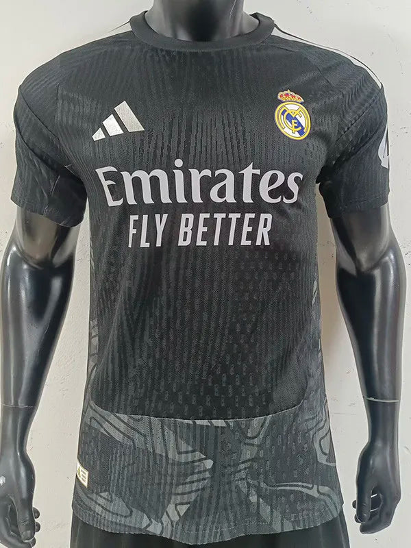 2026-27 RMA Black Goalkeeper Player Version Soccer Jersey