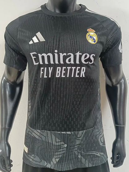 2026-27 RMA Black Goalkeeper Player Version Soccer Jersey