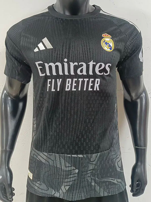 2026-27 RMA Black Goalkeeper Player Version Soccer Jersey