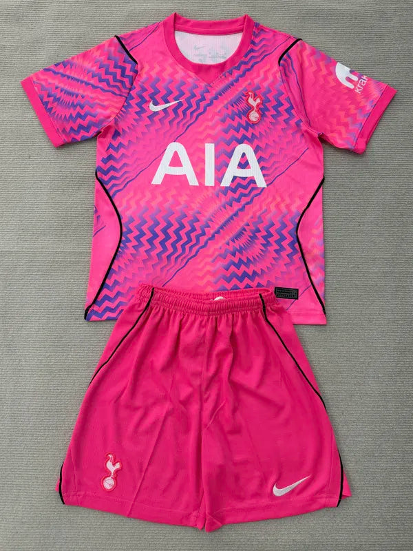 2026-27 TOT Pink Goalkeeper Kids Soccer Jersey