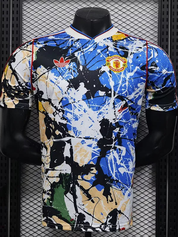 2026-27 Man Utd Blue Joint Edition Player Version Training shirts