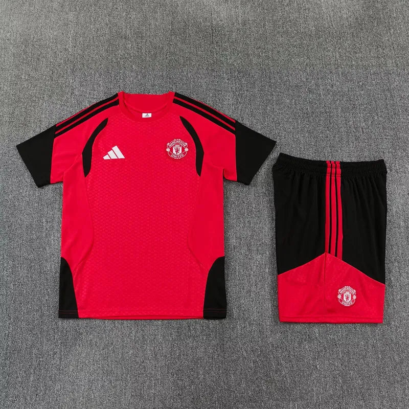 2026-27 Man Utd Red Training Short Suit