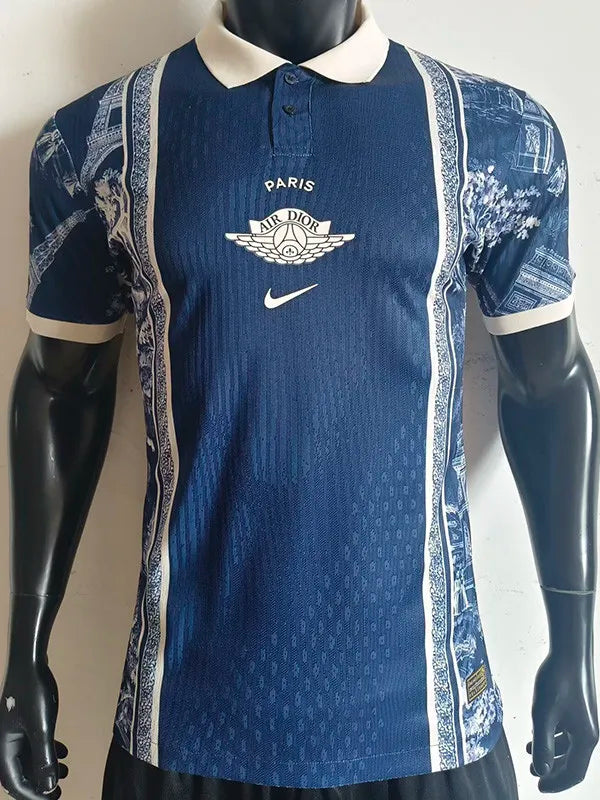 2026-27 PSG Royal Blue Casual Edition Player Version Training shirts