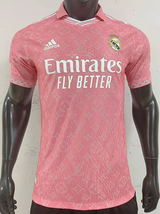 2026-27 RMA Pink Special Edition Player Version Training shirts