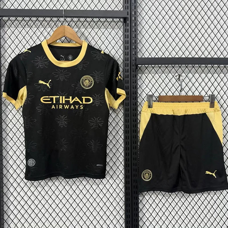 2026-27 Man City Away Kids Soccer Jersey