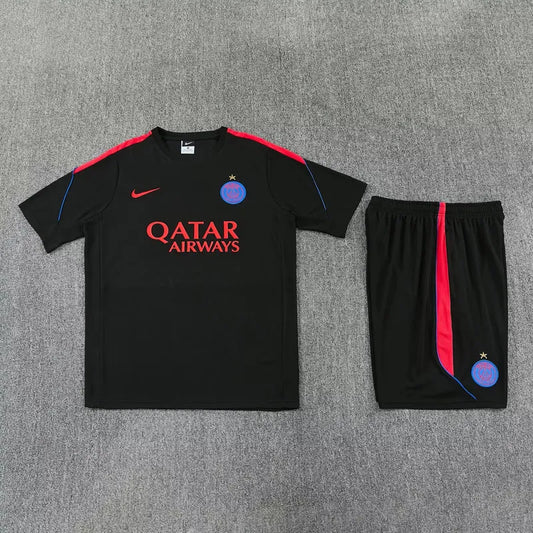 2026-27 PSG Black Training Short Suit