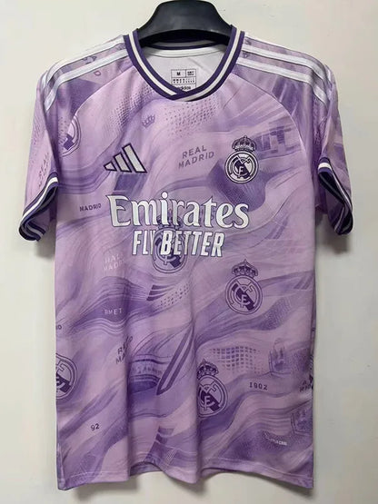 2026-27 RMA Purple Special Edition Fans Training shirts