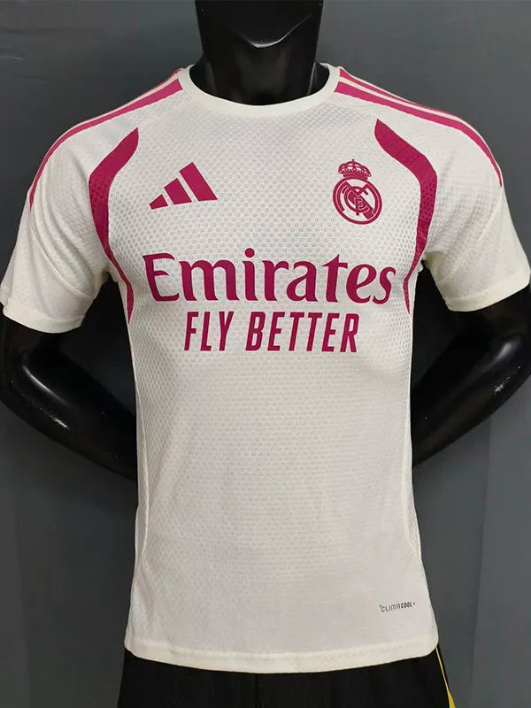 2026-27 RMA Beige ‌Player Version Training Shirts