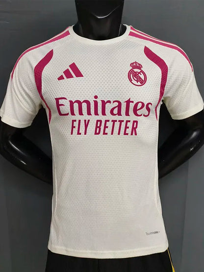 2026-27 RMA Beige ‌Player Version Training Shirts