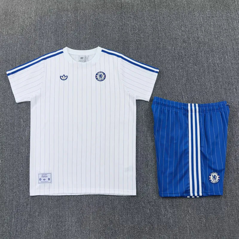 2026-27 CHE White Training Short Suit