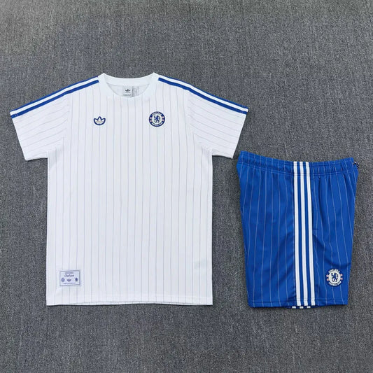 2026-27 CHE White Training Short Suit