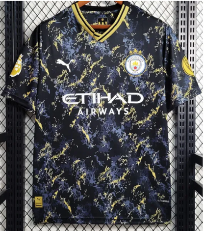 Man City Special Edition Black Gold Training Shirts